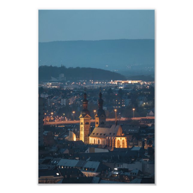 Koblenz Tyskland Fototryck (Framsidan)