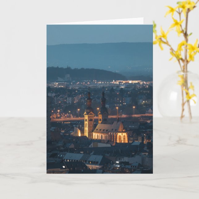 Koblenz Tyskland Kort (Gul blomma)