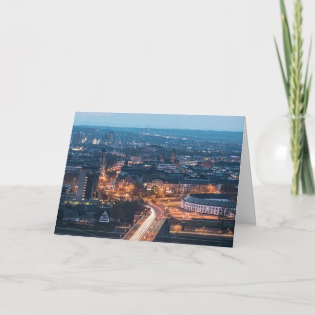 Koblenz Tyskland Kort (Framsida)