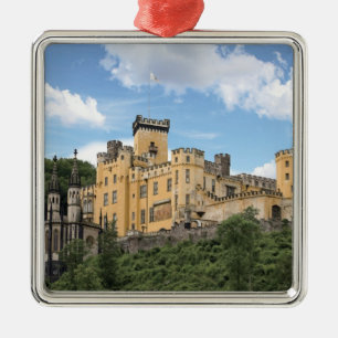 Koblenz, Tyskland, Stolzenfels slott, Schloss Julgransprydnad Metall