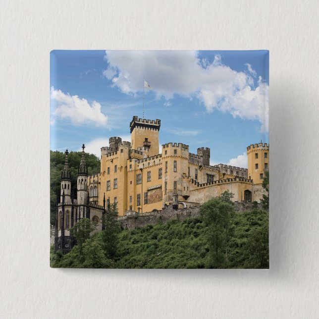 Koblenz, Tyskland, Stolzenfels slott, Slott Knapp (Framsida)