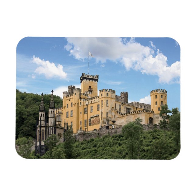 Koblenz, Tyskland, Stolzenfels slott, Slott Magnet (Horisontell)