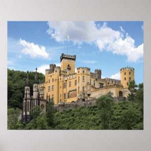 Koblenz, Tyskland, Stolzenfels slott, Slott Poster