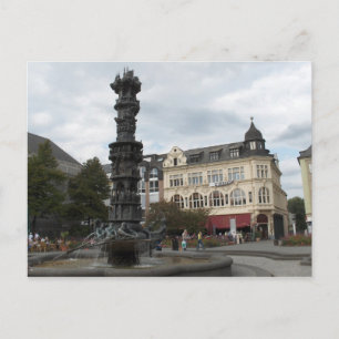 Koblenz Tysklant Munsterplatz-vykort Vykort