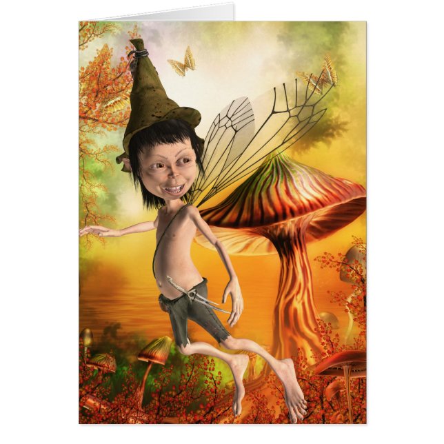 kobold hälsningskort (Framsidan)