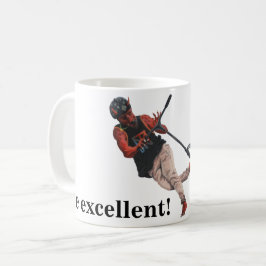 Kobold Kick Scooter Trick Fantasy Art Coffee Mugg