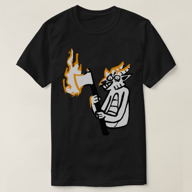 Kobold med yxa t shirt (Design framsida)