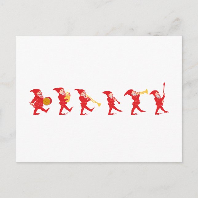 Kobolde Gnome imps goblins gnomes Vykort (Framsida)