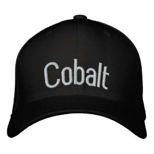 Kobolt Broderad Keps