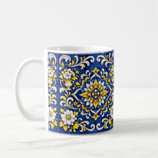 Kobolt Vas Azulejo Mugg