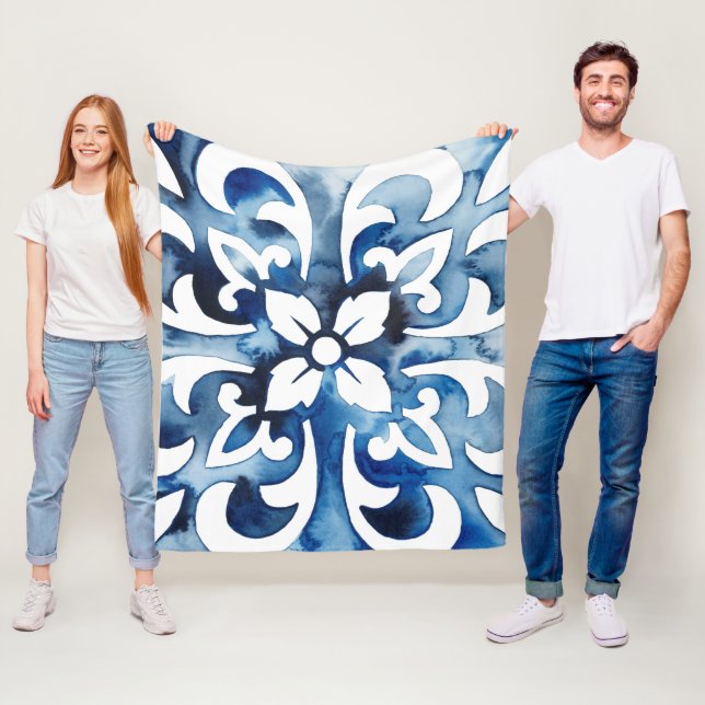 Koboltavdelning II Fleecefilt (På plats)