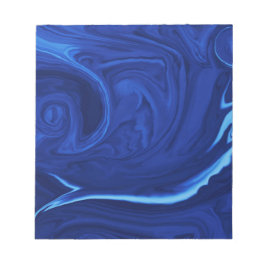 Koboltblå bakgrund Texturerad handgjord Anteckningsblock