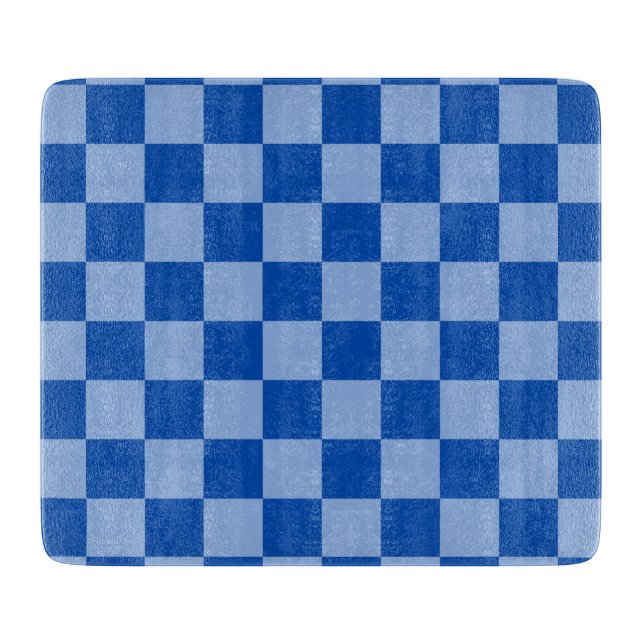 Koboltblå Rutig (Framsidan)