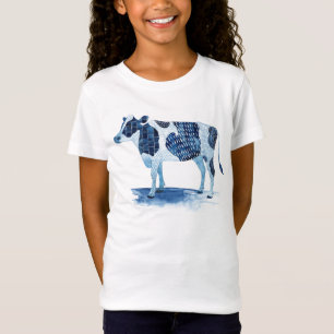 Koboltblått Boskap - Kon T Shirt