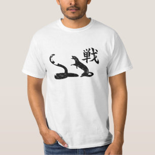 Kobra- och för mungor T skjorta T-shirt