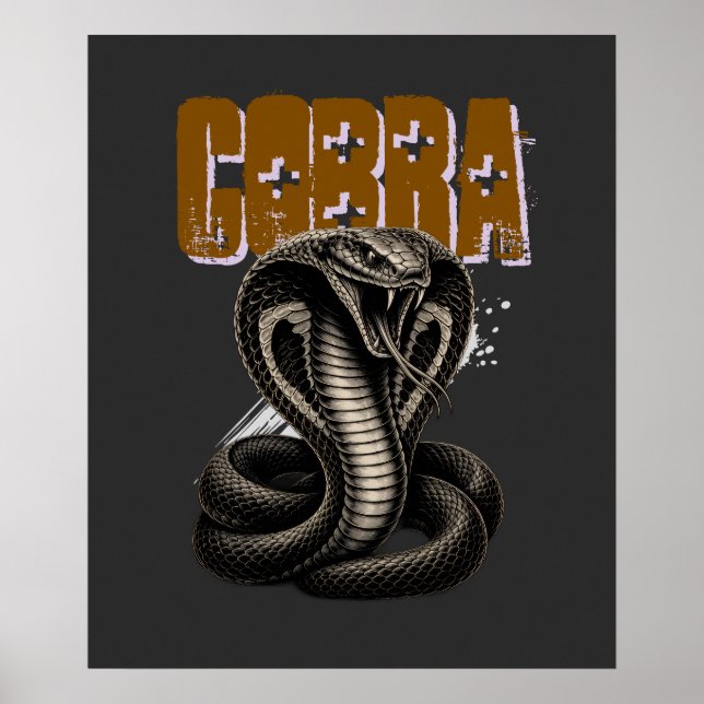 Kobra Poster (Framsidan)