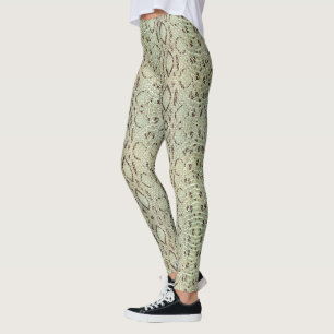 Kobrahuggormpytonorm Snakeskin Leggings