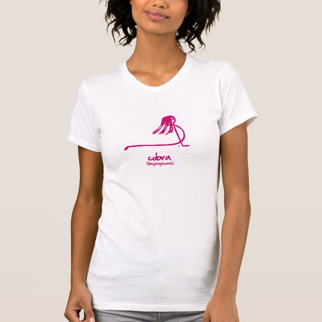 Kobran poserar tee (Framsida)