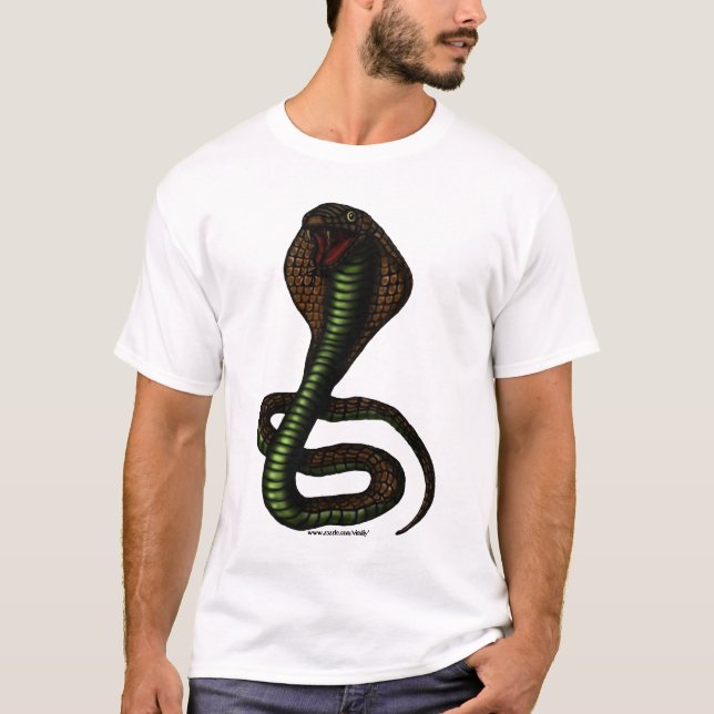Kobrat-skjorta design tee (Framsida)