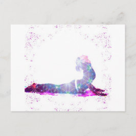 KobrauniversumYoga poserar serie Vykort