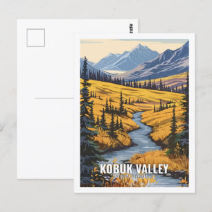 Kobuk Valley National Park Alaska USA Vykort