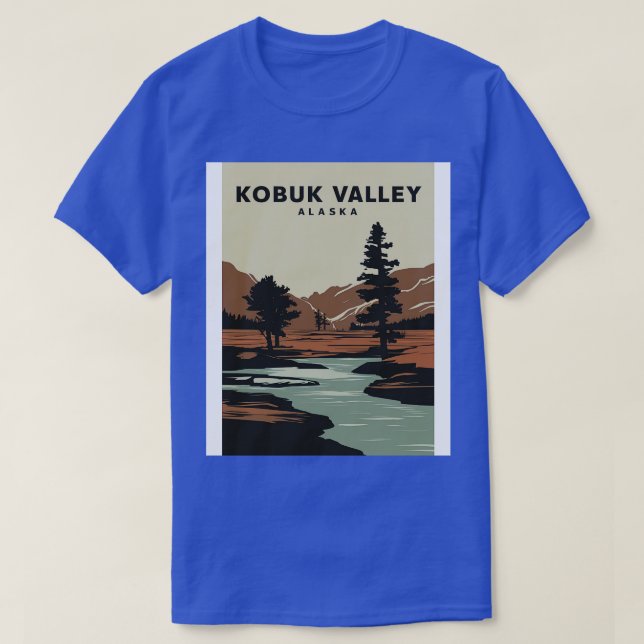 Kobuk Valley National Park Beval Nature TShirt T Shirt (Design framsida)