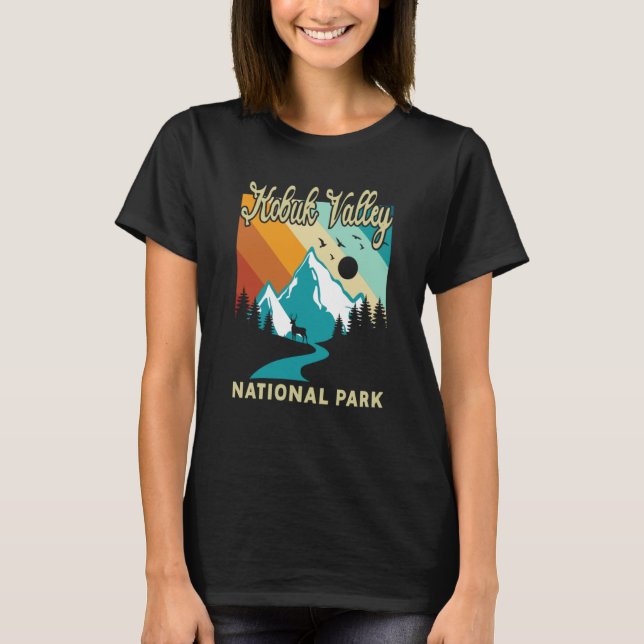 Kobuk Valley National Park Hiking Vacation T Shirt (Framsida)