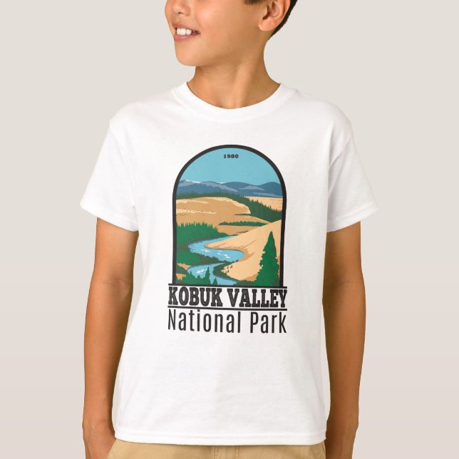 Kobuk Valley nationalpark Alaska Vintage T-Shirt (Framsida)