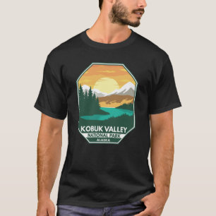 Kobuk Valley nationalpark Minimal Retro Emblem T Shirt