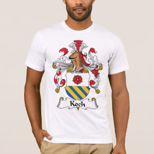 Koch familjvapensköld t-shirt