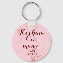 Kocham Cię mamo I kärlek du mamma i Polen Nyckelring