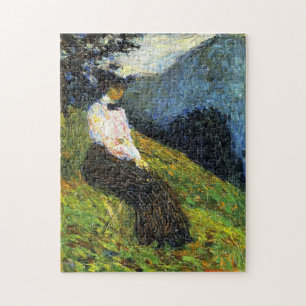Kochel Gabriele Munter av Vassily Kandinsky Pussel