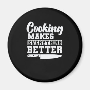 Kochen gör allt bättre magnet