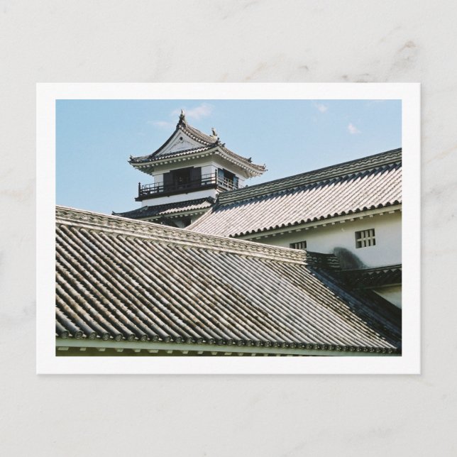 Kochi slott: Japan Vykort (Framsida)