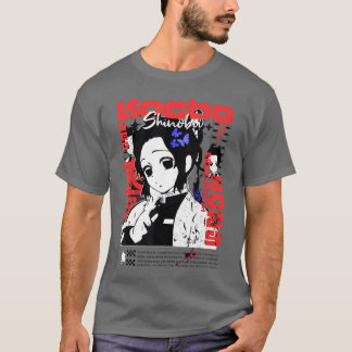 Kochou Shinobu Neo Anime Estetisk pojke T Shirt