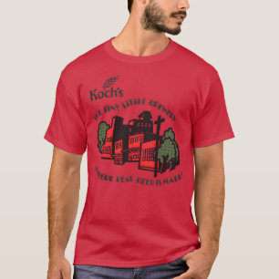 Kochs Vintage Label Beer Älskare 1 T Shirt