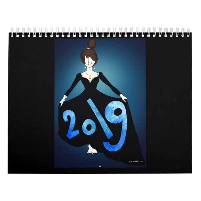 Kociomaczek-kalendern 2019 kalender (Omslag)