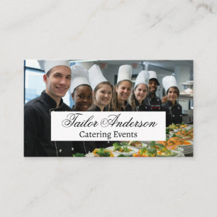 Kock Cateringpersonal Visitkort