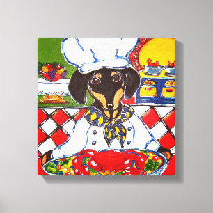 KOCK DACHSHUND CANVASTRYCK