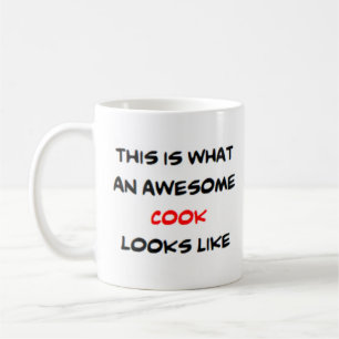 kock, fantastisk kaffemugg