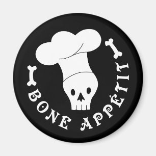 Kock för benAppetit skelett Magnet