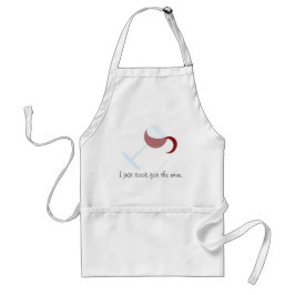 Kock för vinförkläde förkläde