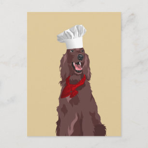 Kock Irish Red Setter Hund för hundälskare Vykort