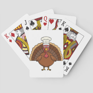 Kock Kalkon Tecknad Film Thanksgiving Casinokort