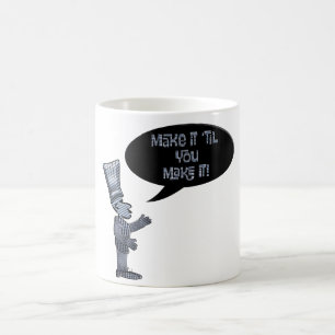 Kock klara det innan du kan det. kaffemugg