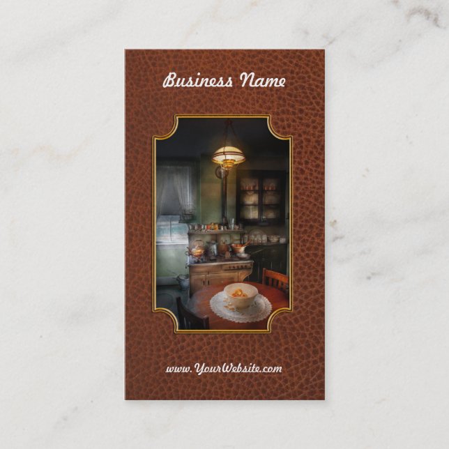 Kock - Kök - 1908 kök Visitkort (Framsida)