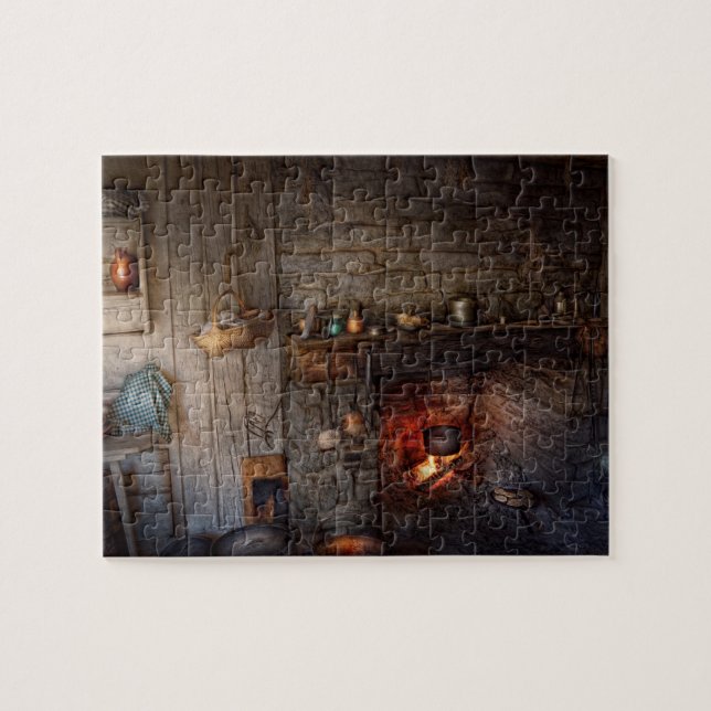 Kock - Kök - Hem för helgdagar Pussel (Horisontell)