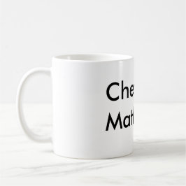 Kock kök tillägg namn text män bageri kaffemugg