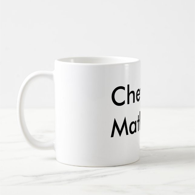 Kock kök tillägg namn text män bageri  kaffemugg (Vänster)