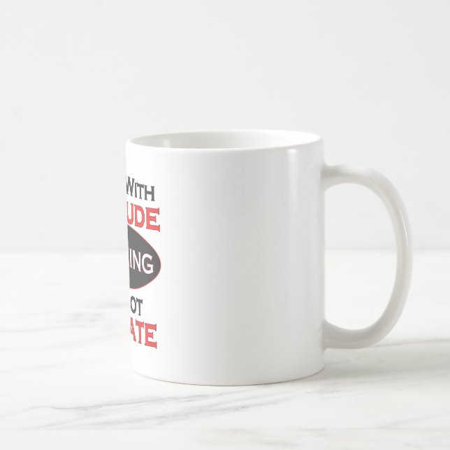 Kock med inställning kaffemugg (Höger)